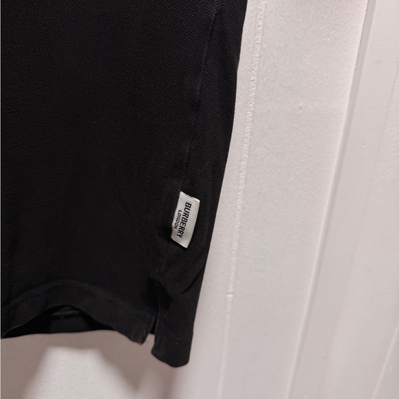 Burberry 'Walworth' Crest Polo-Shirt Black - Picture 3 of 7
